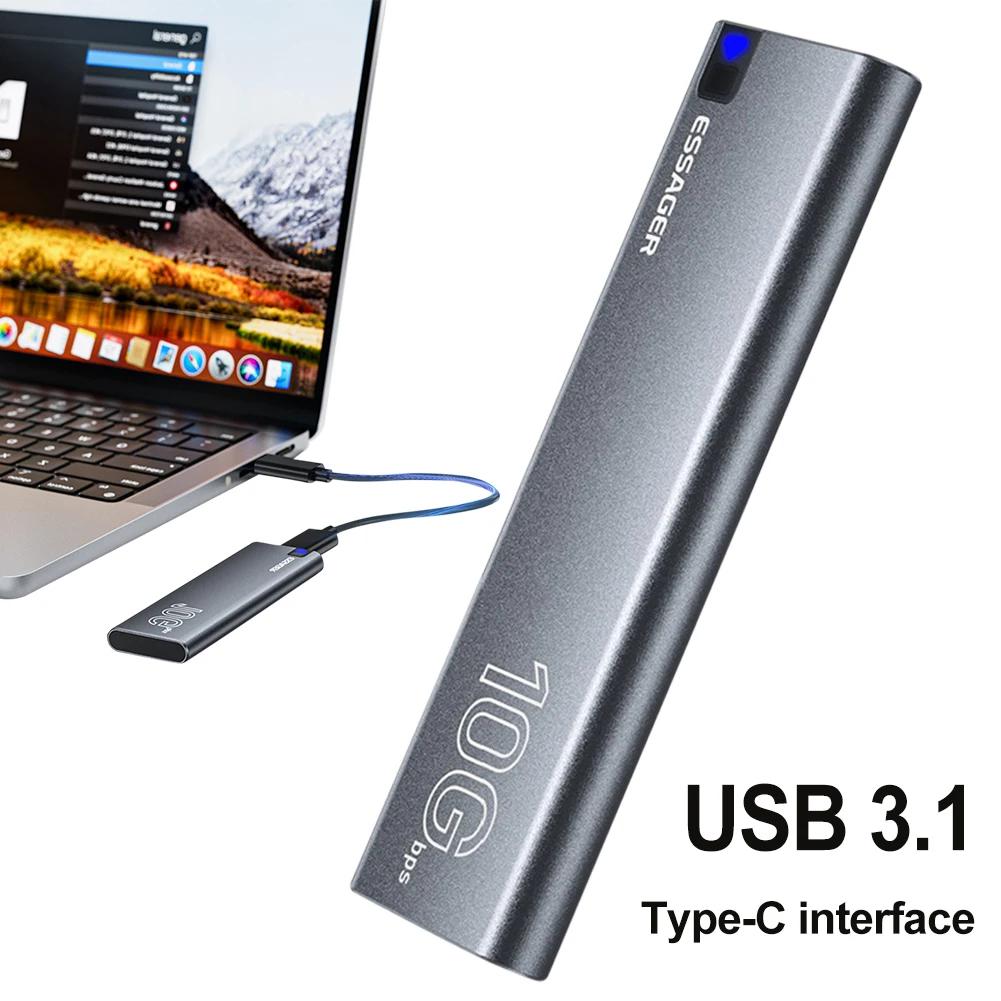  ϵ ̺ ڽ, M.2 SATA NVMe SSD ̽, 10Gbps ӵ, USB 3.2 C Ÿ, ִ 4TB ޴ ϵ ũ ڽ, ϵ ̺ Ŭ